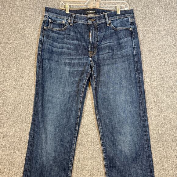 Lucky Brand Jeans Mens 36x32 Blue Denim 361 Vintage Straight Medium Wash - Picture 3 of 12